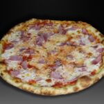 Pizza JAMON Y QUESO, Tomate, mozzarella jamón york
