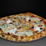 Pizza 4 QUESOS, Tomate, mozzarella, quesos de oveja, cabra y roquefort