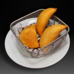 Empanadas de harina de maíz, de ternera o de cerdo